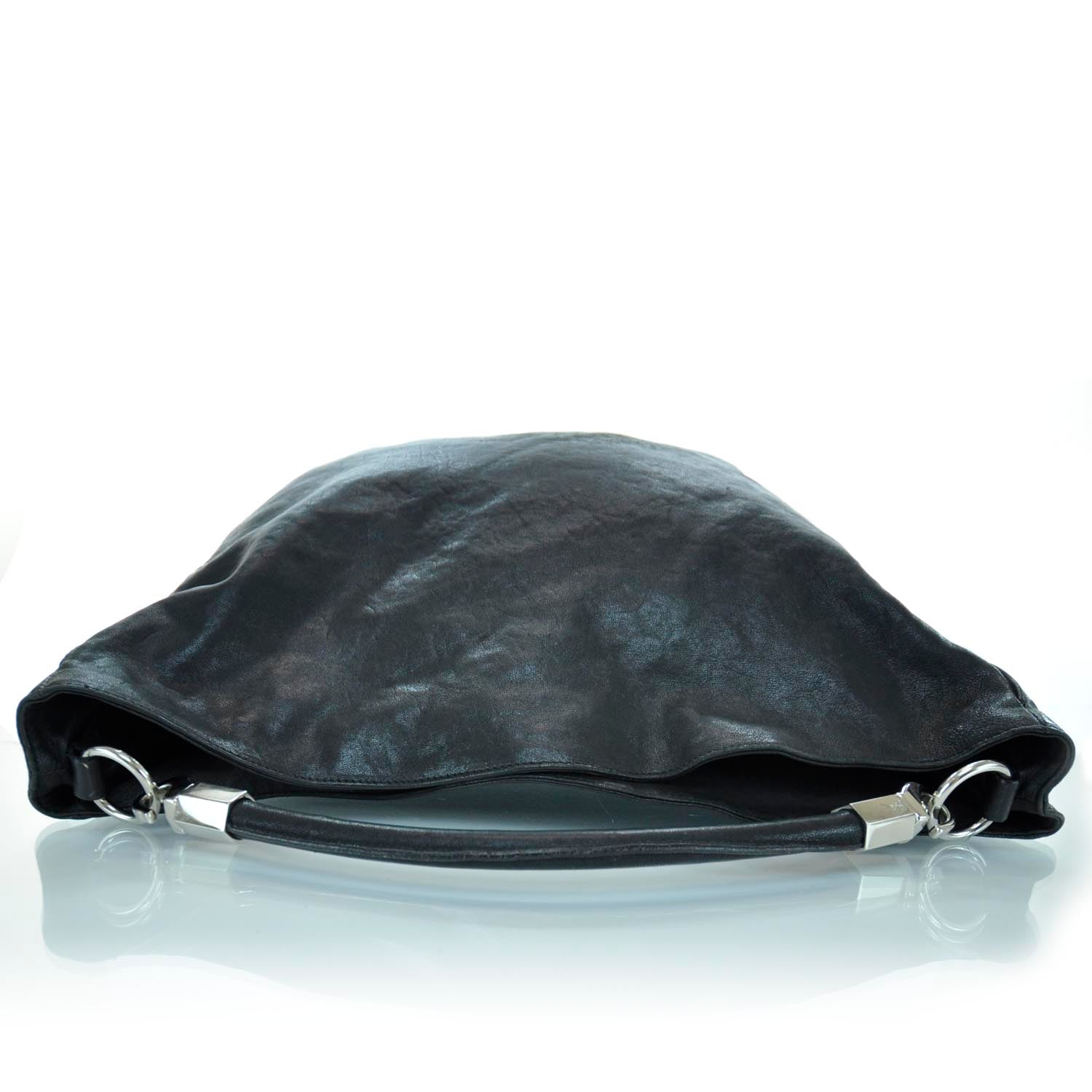 Saint Laurent Leather Large Roady Hobo Black 3 of 10