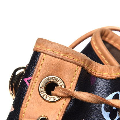 Louis Vuitton Monogram Multicolor Petit Noe Black 15 of 24