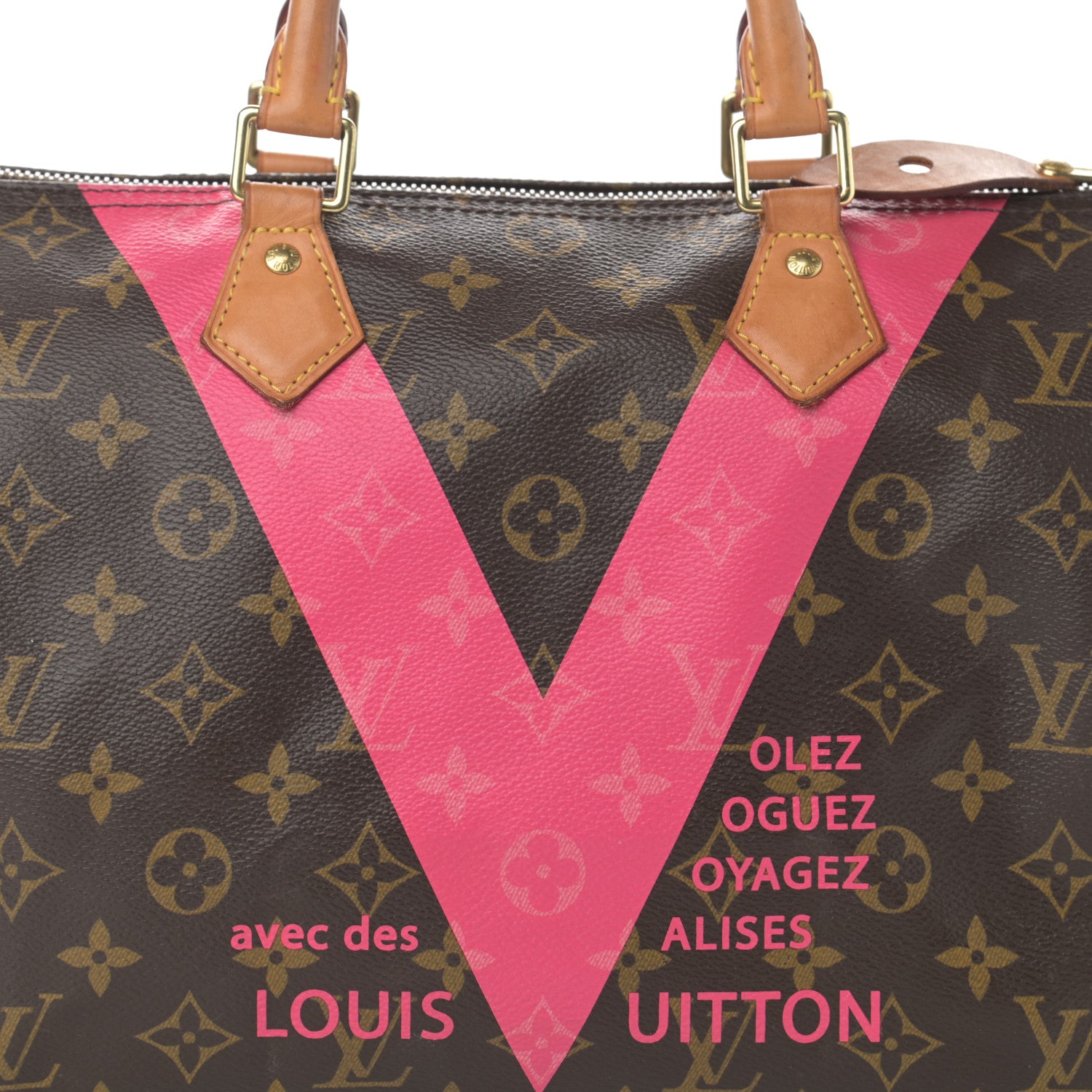 Louis Vuitton Monogram Speedy 30 V Grenade 8 of 17