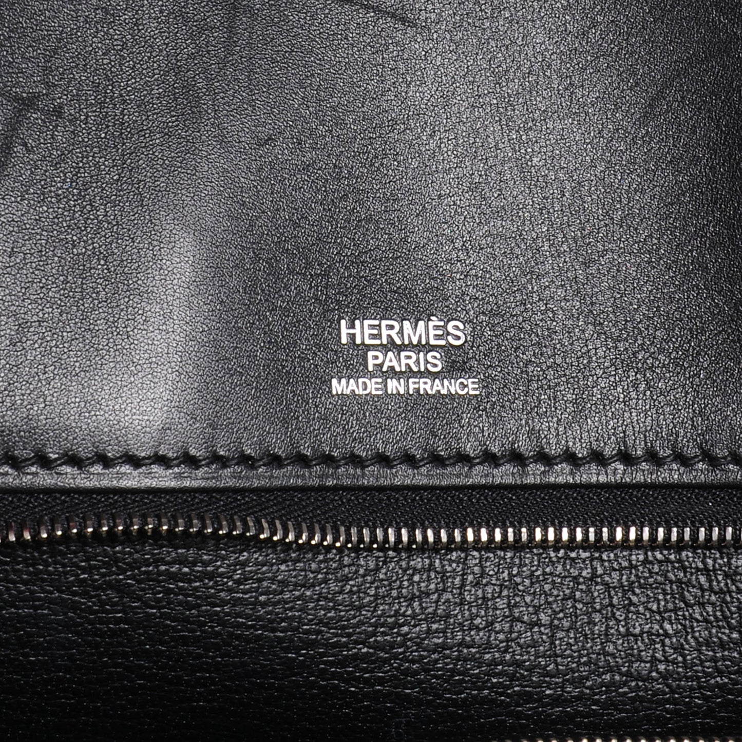 Evercalf Denim Birkin Shadow 40 Noir Bleu Marine