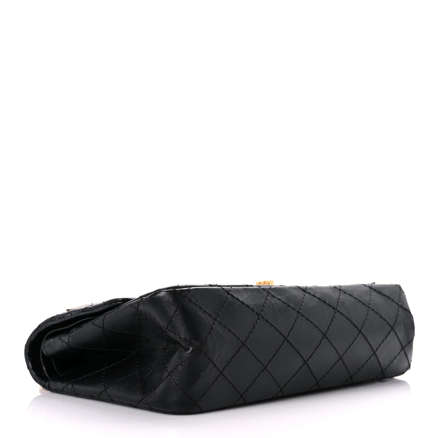 Chanel Aged Calfskin Lucky Charms 2.55 Reissue 225 Flap Black 4 of 12