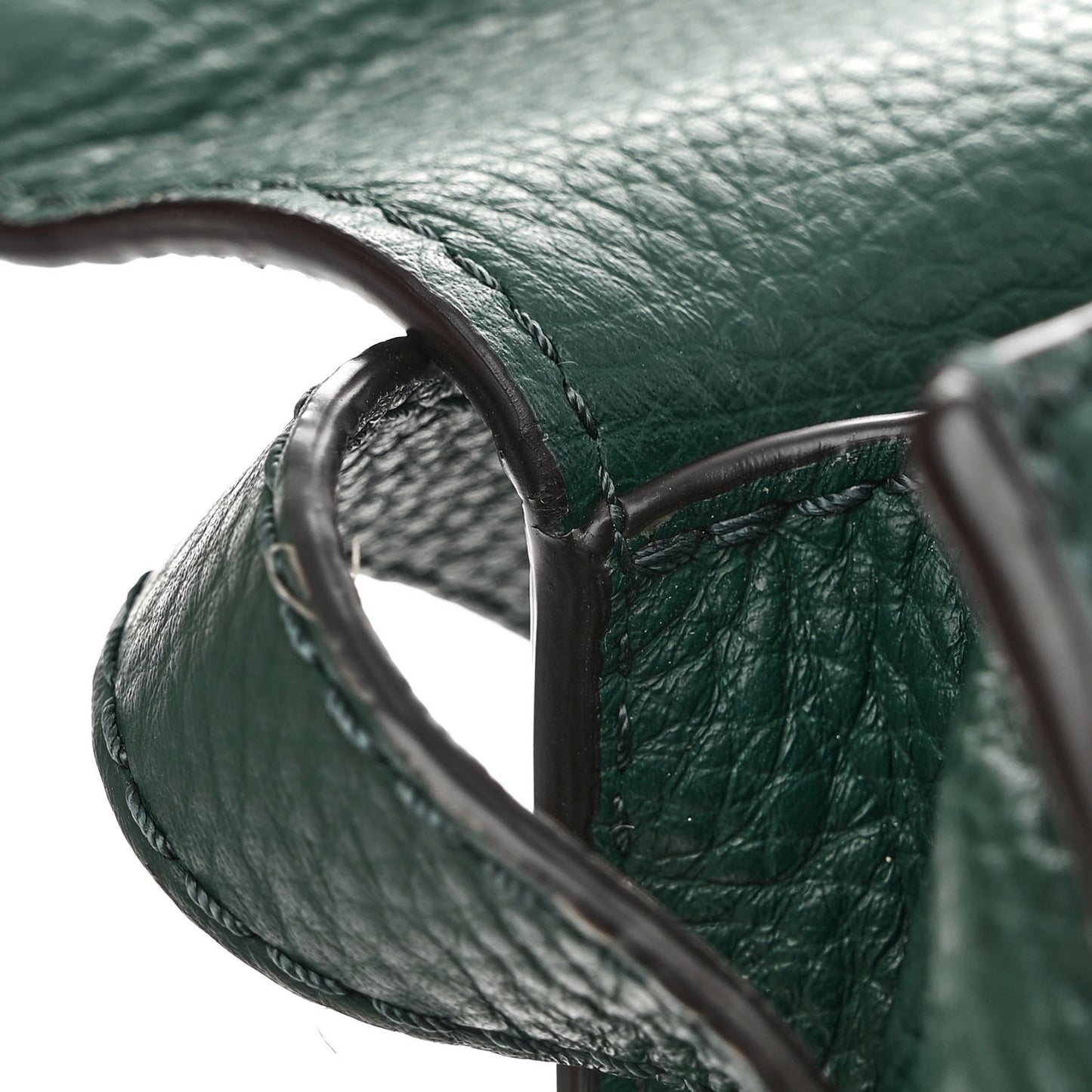 Calfskin Mini Marcie Round Crossbody Bag Rainforest