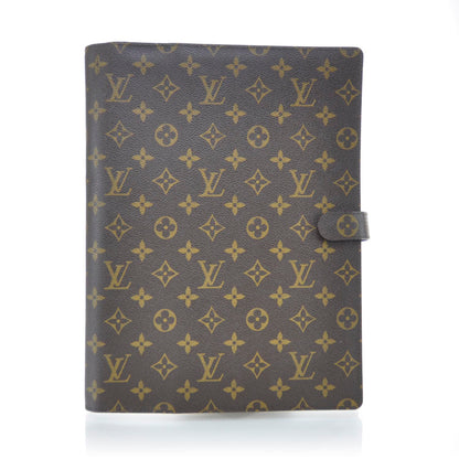 Louis Vuitton Monogram Cover Bloc A4 Agenda w Notepad 1 of 9