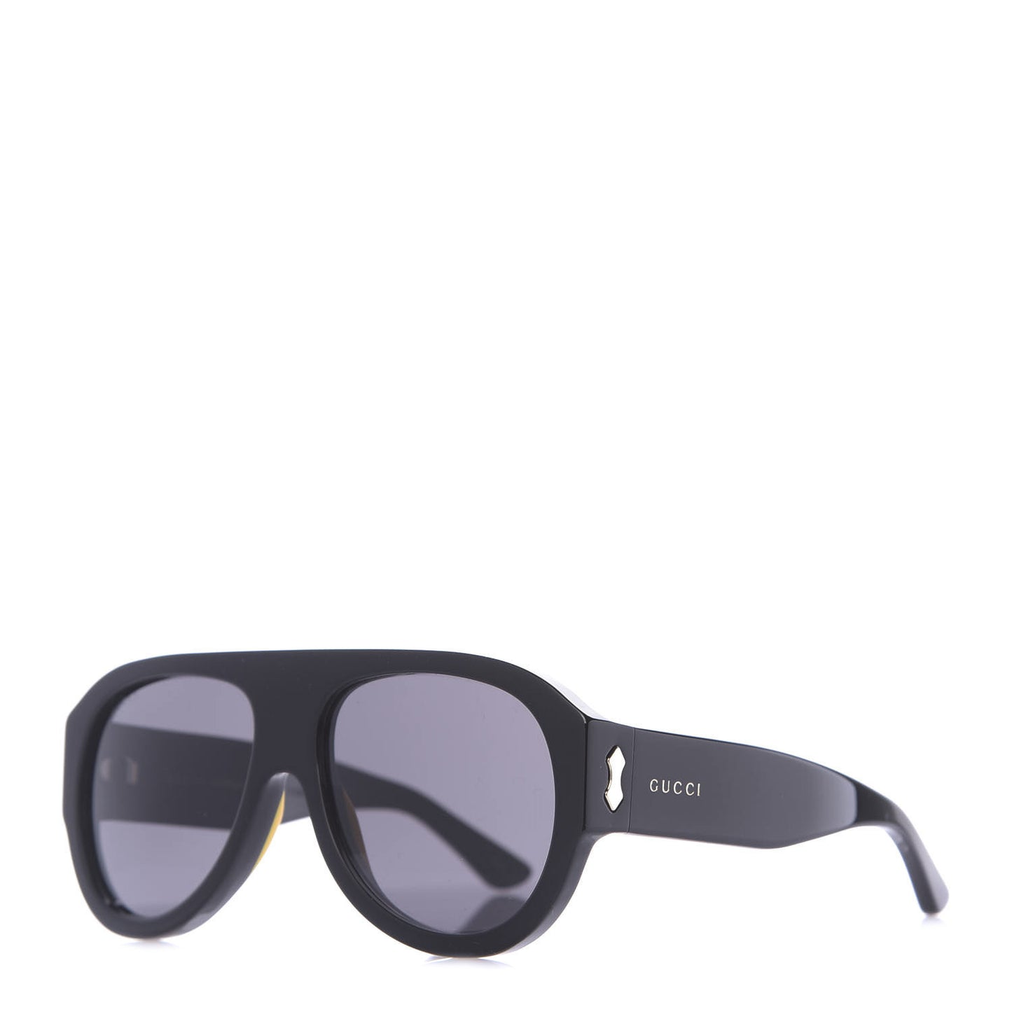 Acetate Aviator Sunglasses GG0668S Black