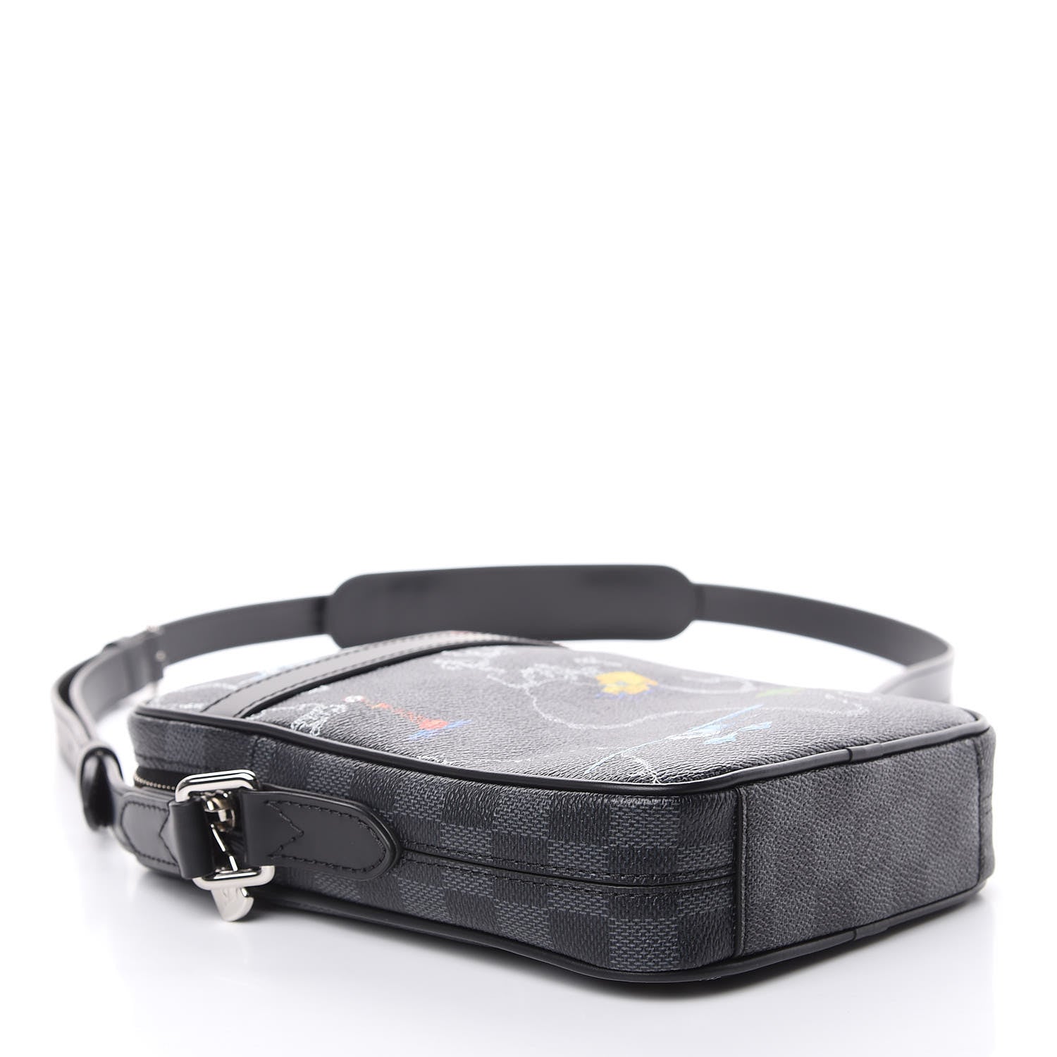 Louis Vuitton Damier Graphite Renaissance Slim Danube PM 4 of 9