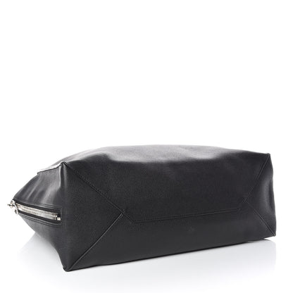 Balenciaga Calfskin Papier A4 Zip Around Plate Tote Black 4 of 12