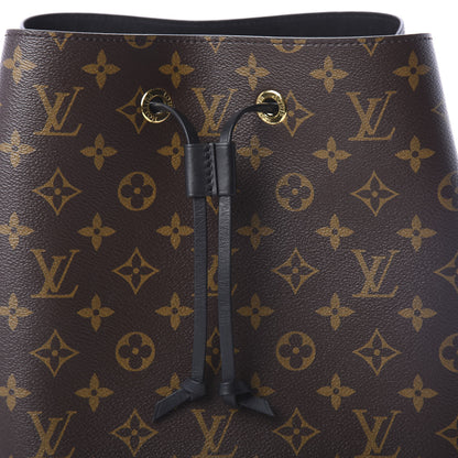 Louis Vuitton Monogram Neonoe MM Black 7 of 9