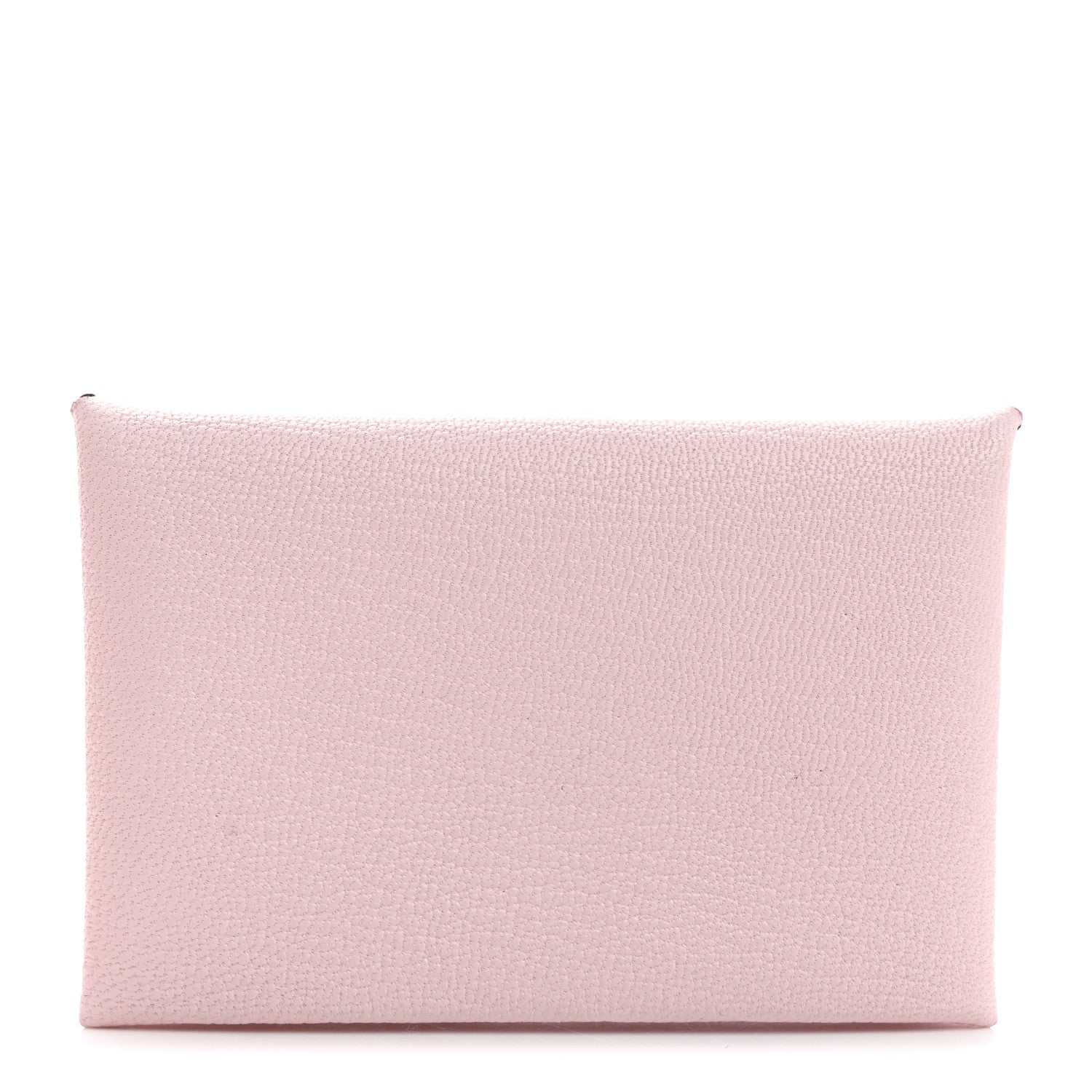 Hermes Chevre Mysore Calvi Card Case Rose Darling 1 of 8