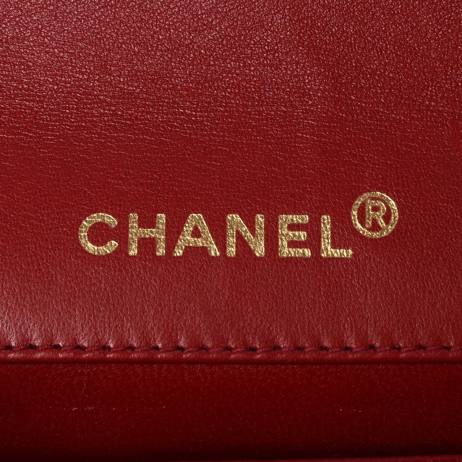 Chanel Lambskin Quilted Shoulder Flap Bag Red 7 of 10