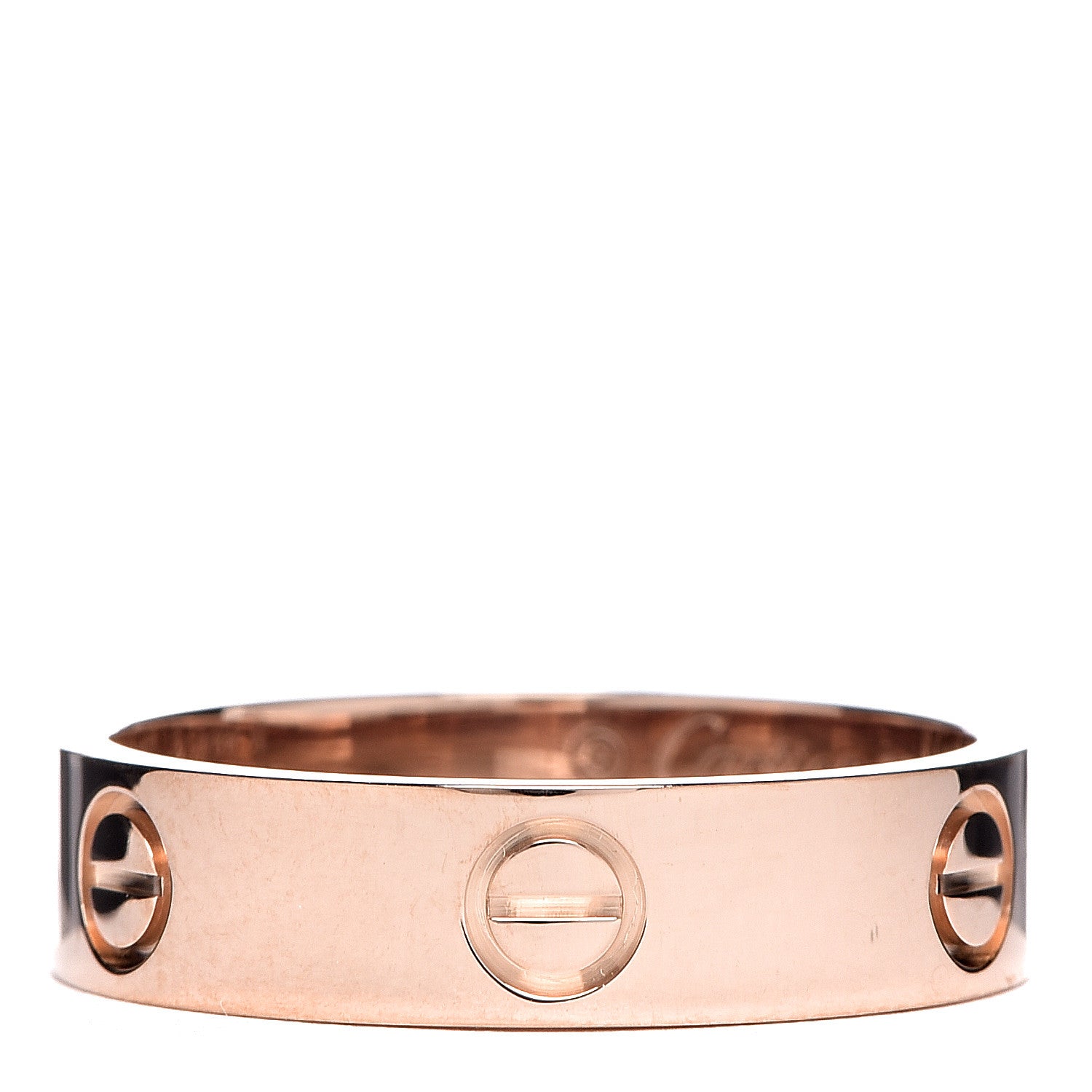 Cartier 18K Pink Gold 5.5mm LOVE Ring 62 10 1 of 5