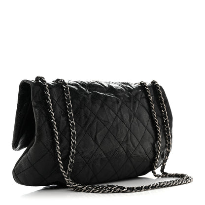 Chanel Caviar Quilted Medium Elastic Flap Black 3 of 16