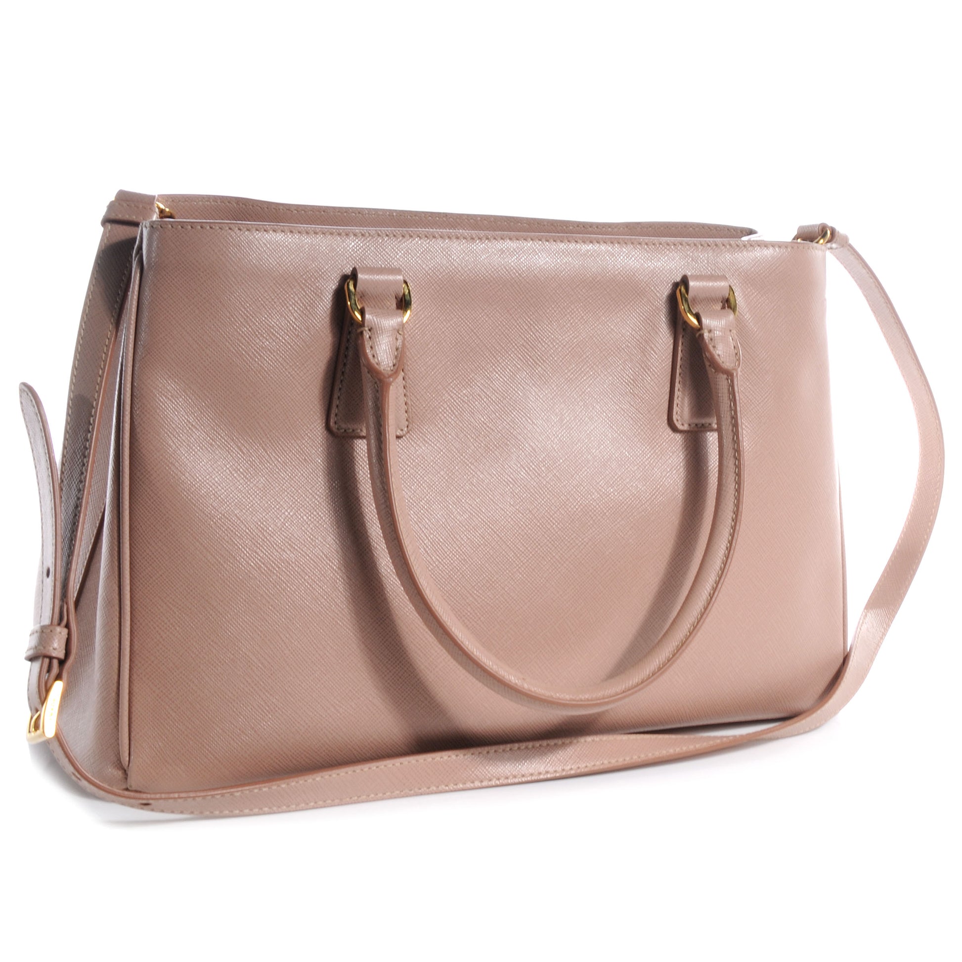Prada Saffiano Lux Medium Tote Cammeo 3 of 9