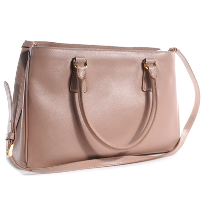 Prada Saffiano Lux Medium Tote Cammeo 3 of 9