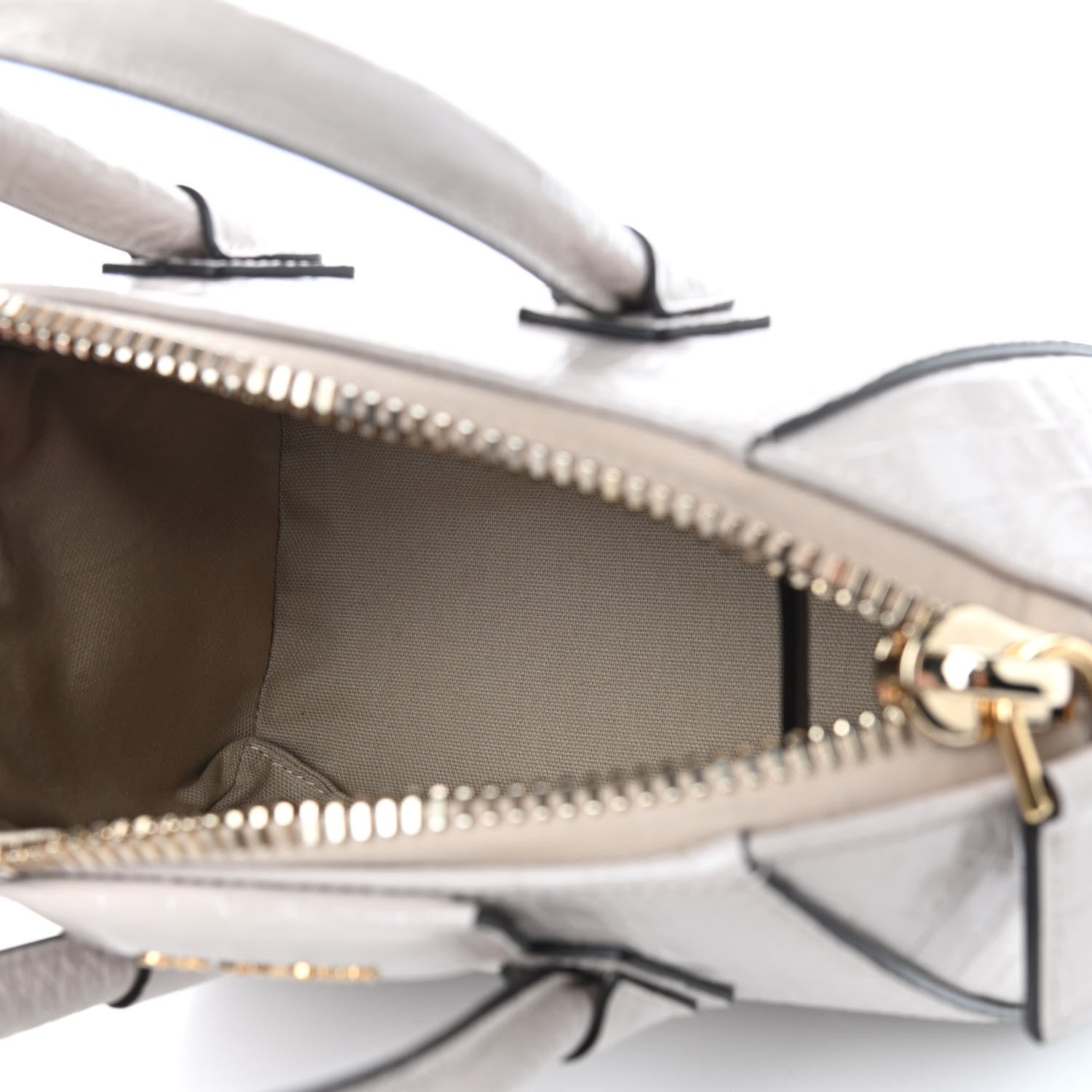 Givenchy Calfskin Crocodile Embossed Mini Antigona Dune 5 of 9