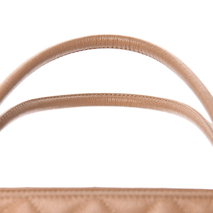 Chanel Caviar Quilted Medallion Tote Beige 16 of 17