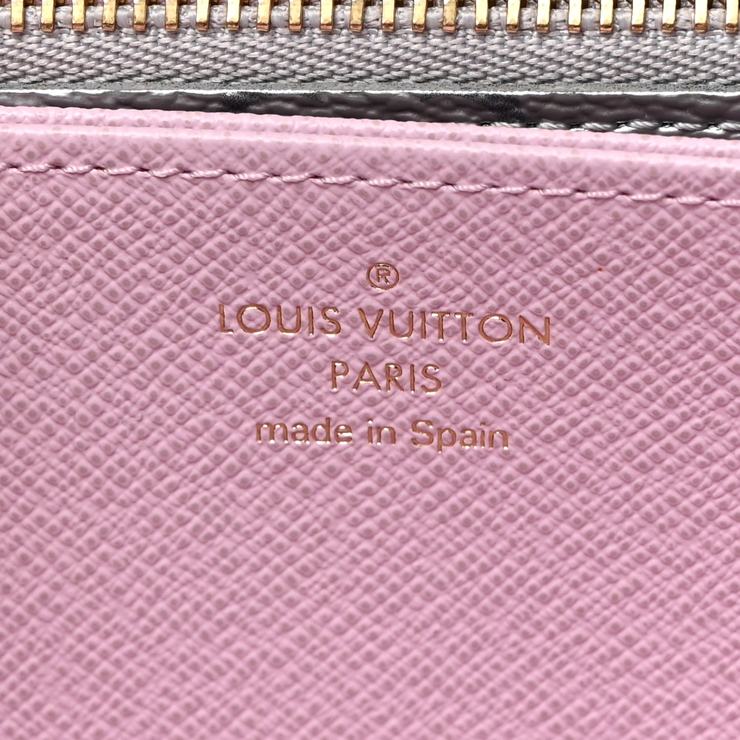 Metallic Monogram LV Garden Zippy Wallet Silver