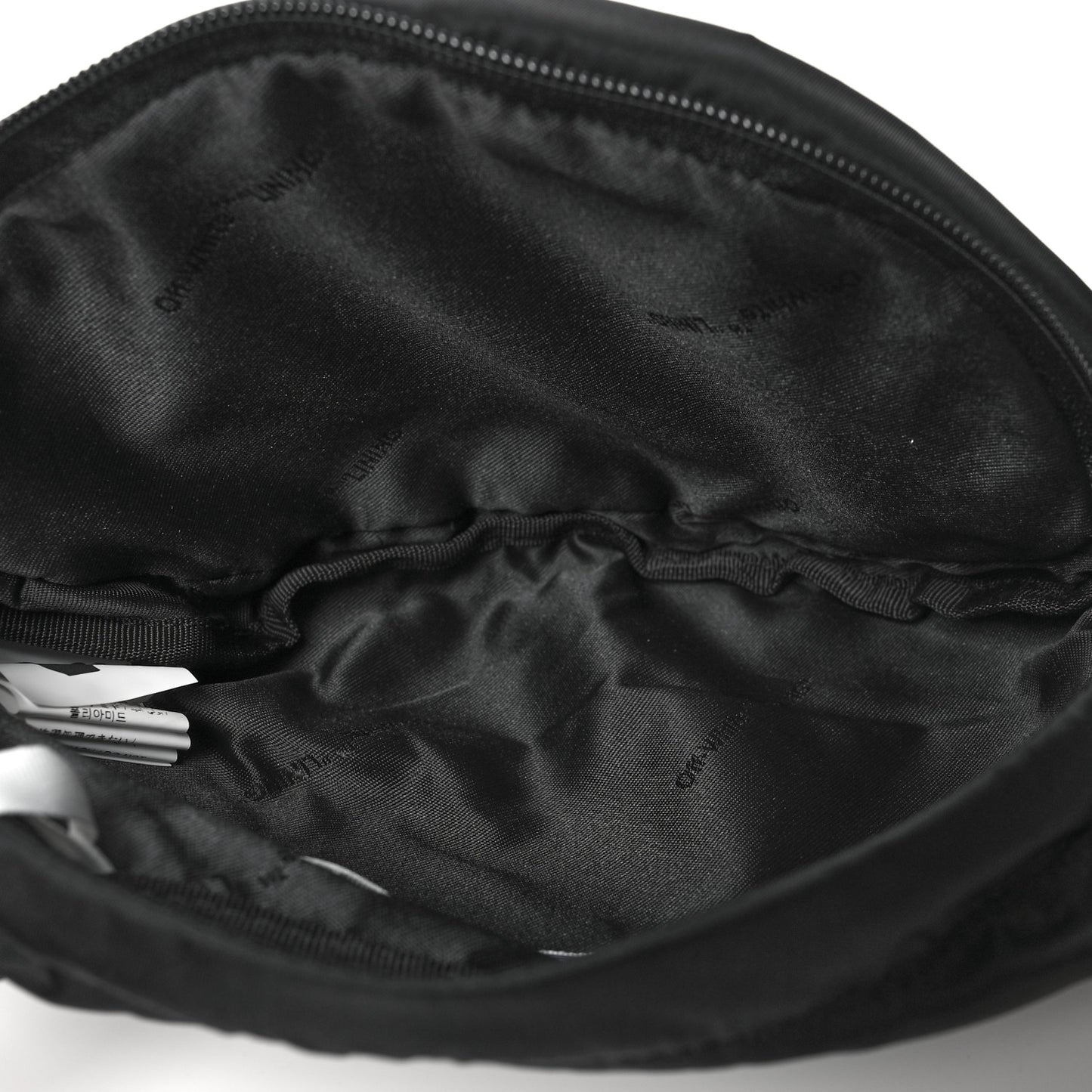 Nylon Logo Bumbag Black