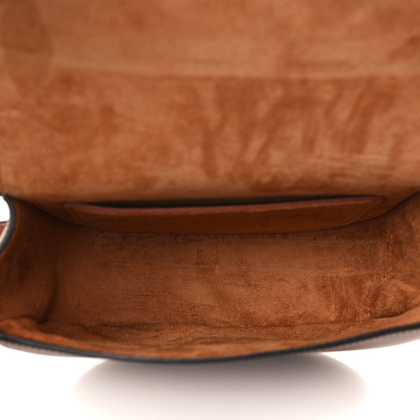Smooth Calfskin Cuir Triomphe Folco Crossbody Bag Tan