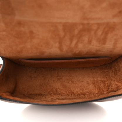 Celine Smooth Calfskin Cuir Triomphe Folco Crossbody Bag Tan 5 of 9
