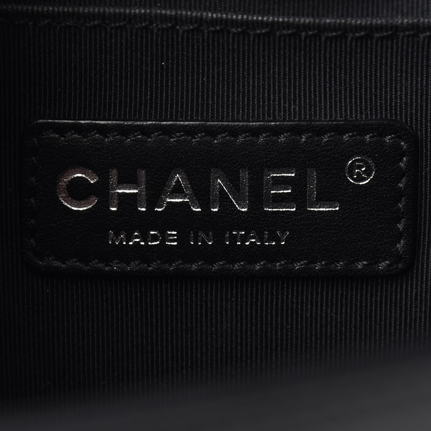Chanel Lambskin Quilted Medium Boy Flap Black 6 of 9