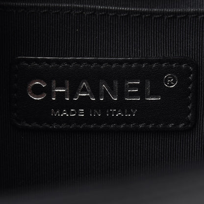 Chanel Lambskin Quilted Medium Boy Flap Black 6 of 9