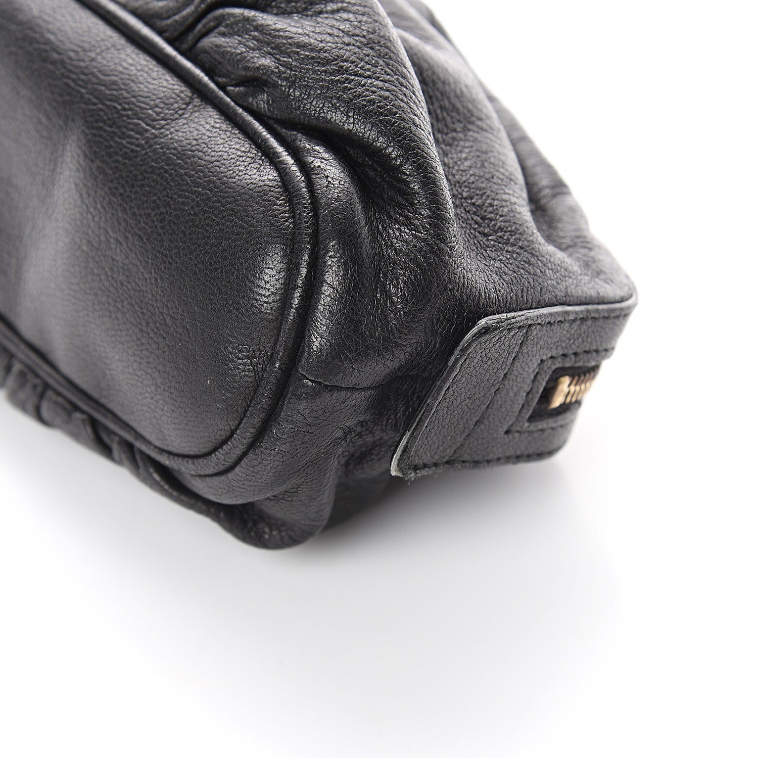 Gucci Deerskin Medium Bamboo Cosmetic Case Black 7 of 7