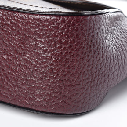 Louis Vuitton Ostrich Lizard Exotique Majestueux Shoulder Bag Bordeaux 8 of 9