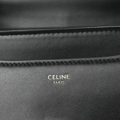 Celine Satinated Calfskin Small 16 Top Handle Bag Black 6 of 10