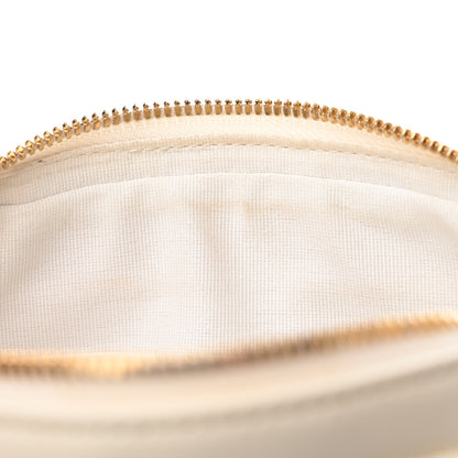 Chanel Calfskin Quilted Small Camera Case White 11 of 11