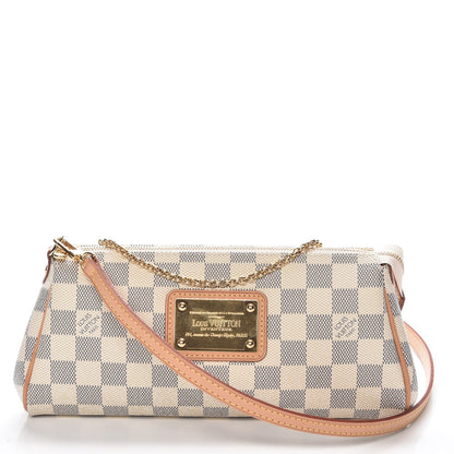 Louis Vuitton Damier Azur Eva Clutch 1 of 8