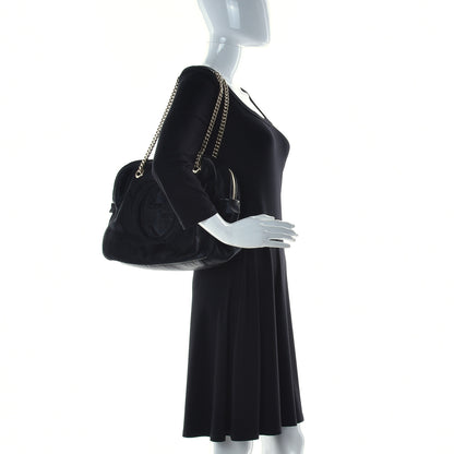 Gucci Pony Hair Medium Soho Bowler Black 2 of 14