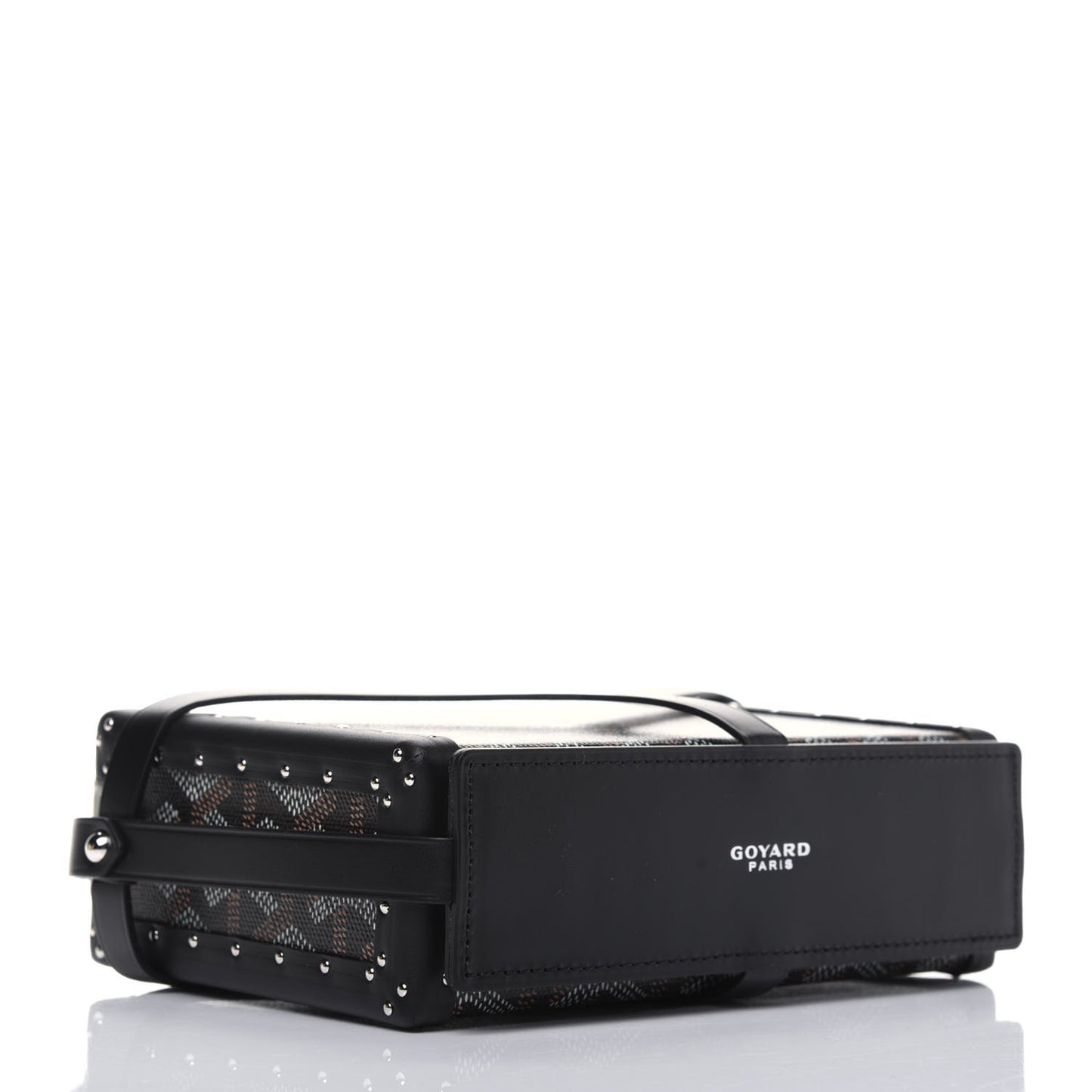 Goyardine Minaudiere Trunk Bag Black