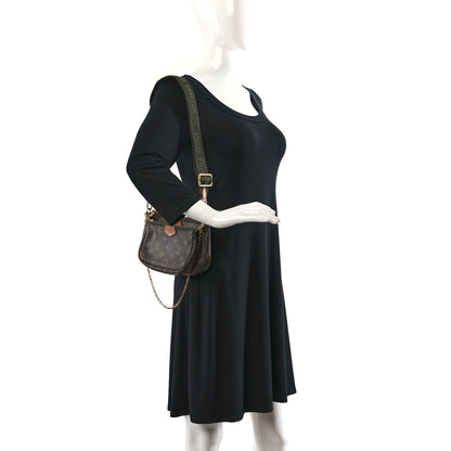 Louis Vuitton Monogram Multi Pochette Accessories Kaki 2 of 15