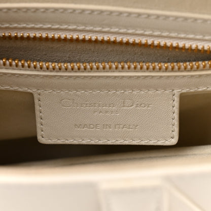Christian Dior Ultra Matte Calfskin Saddle Bag Off White 6 of 9