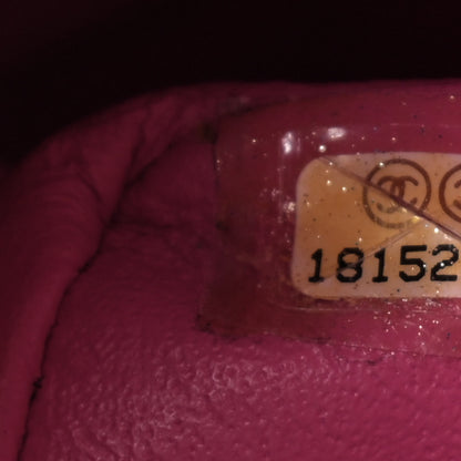 Chanel Iridescent Caviar Quilted Jumbo Double Flap Pink 8 of 10