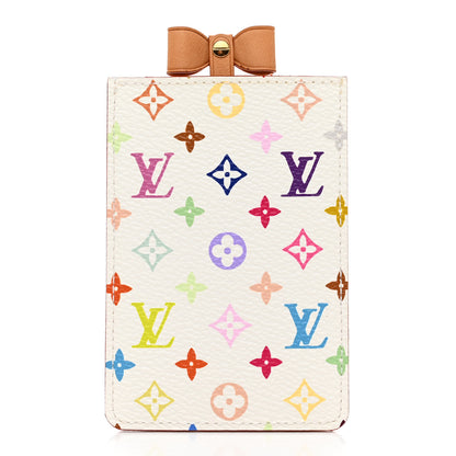 Louis Vuitton Monogram Multicolor Mirror and Case Pouch White 4 of 8