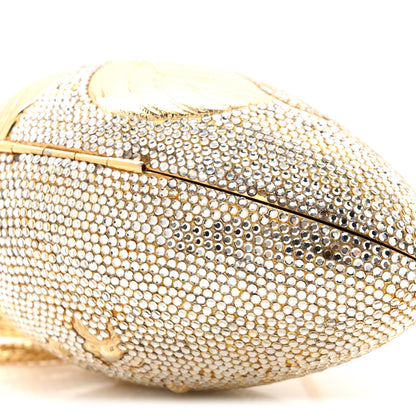 Judith Leiber Crystal Egg Minaudiere Clutch Gold 11 of 16