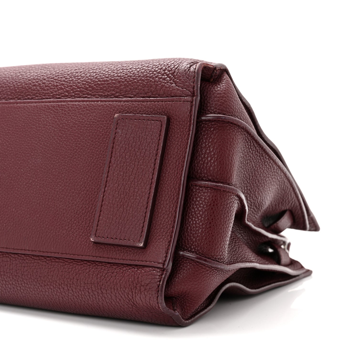 Grained Calfskin Small Supple Sac De Jour Dark Pallisandre