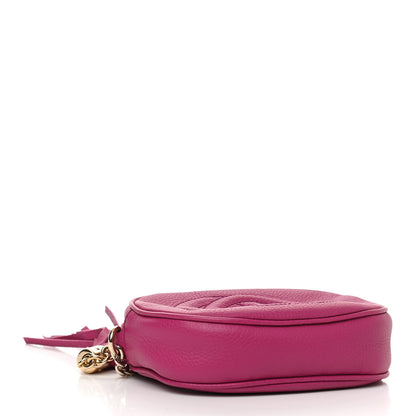Gucci Cellarius Calfskin Mini Soho Chain Bag Bright Bouganville 4 of 11