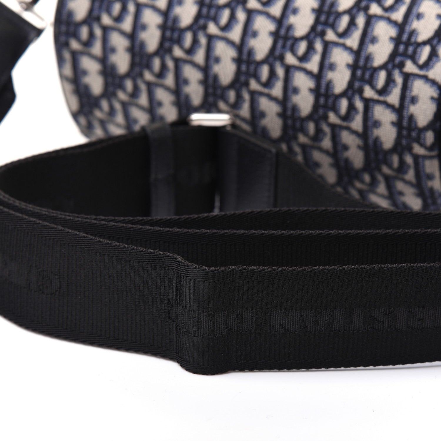 Christian Dior Oblique Roller Messenger Bag Blue 15 of 16