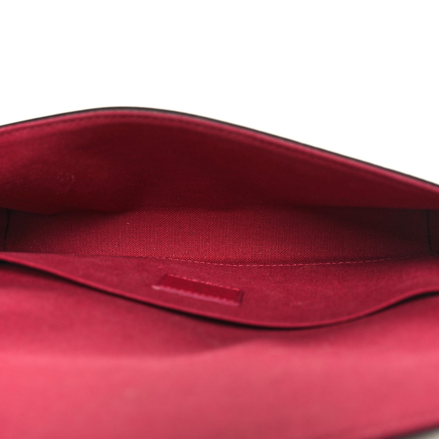 Monogram Pochette Felicie Chain Wallet Fuchsia