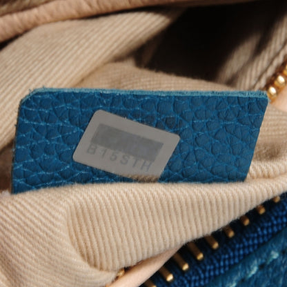 Chloe Calfskin Medium Military Paraty Peacock Blue 9 of 13
