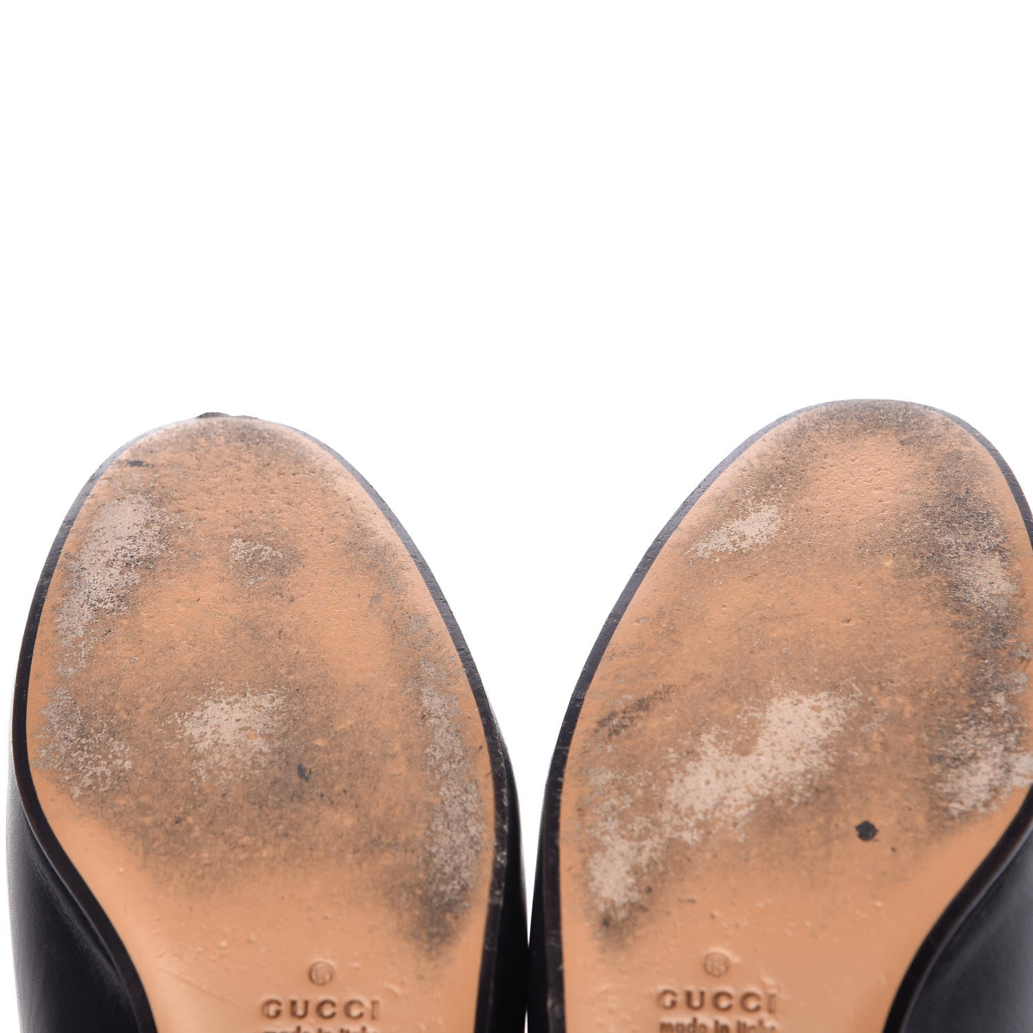 Gucci Calfskin Flower Embroidered Princetown Slippers 36 Black 15 of 18