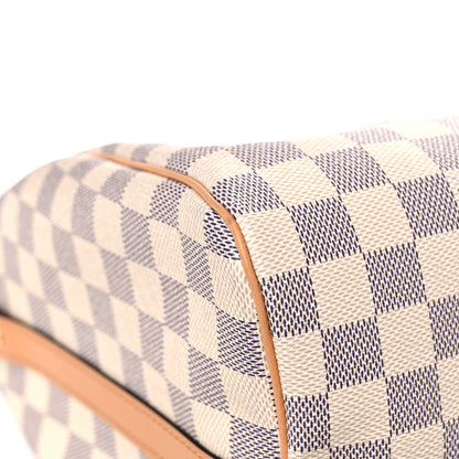 Louis Vuitton Damier Azur Braided Speedy Bandouliere 30 Blue 10 of 17