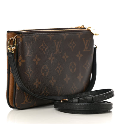 Louis Vuitton Reverse Monogram Giant Double Zip Pochette 3 of 12