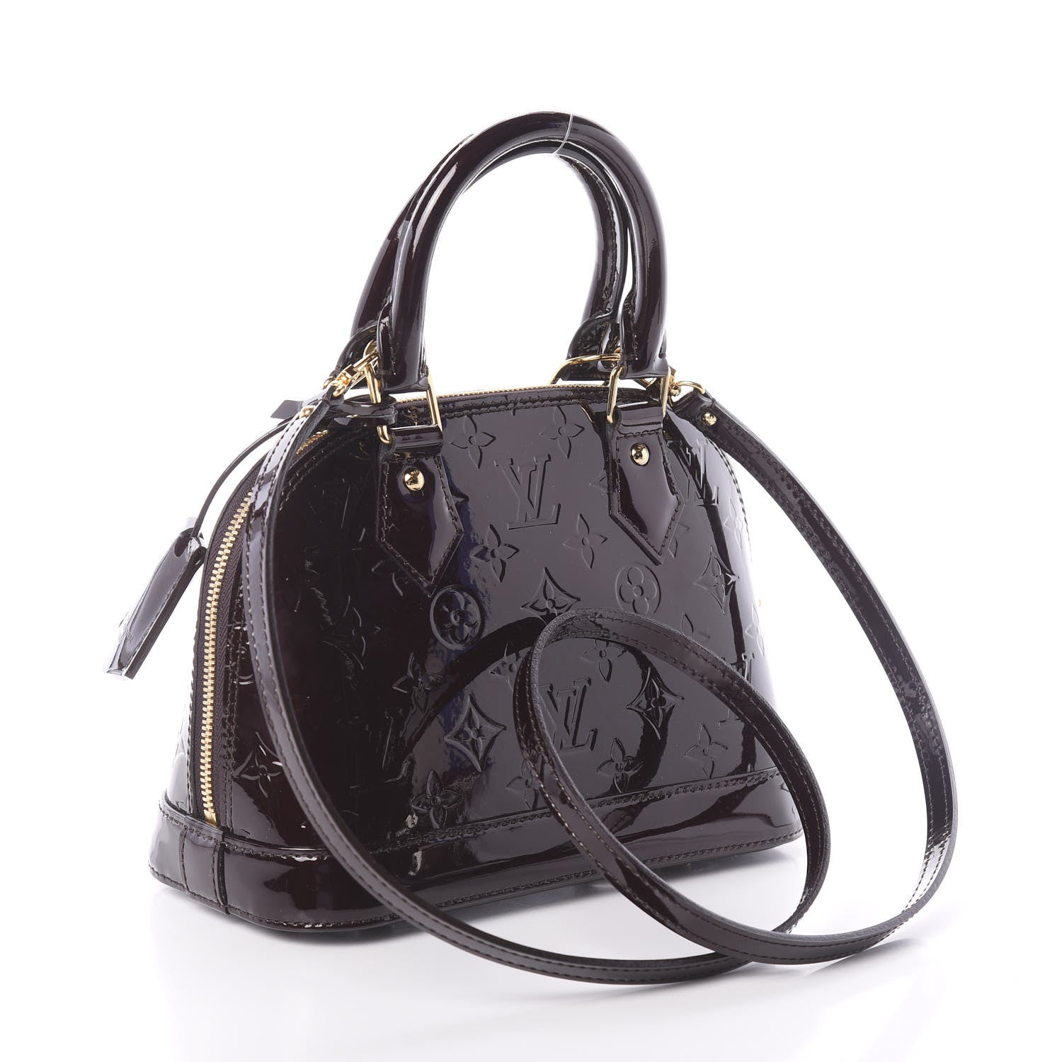 Louis Vuitton Vernis Alma BB Amarante 3 of 9