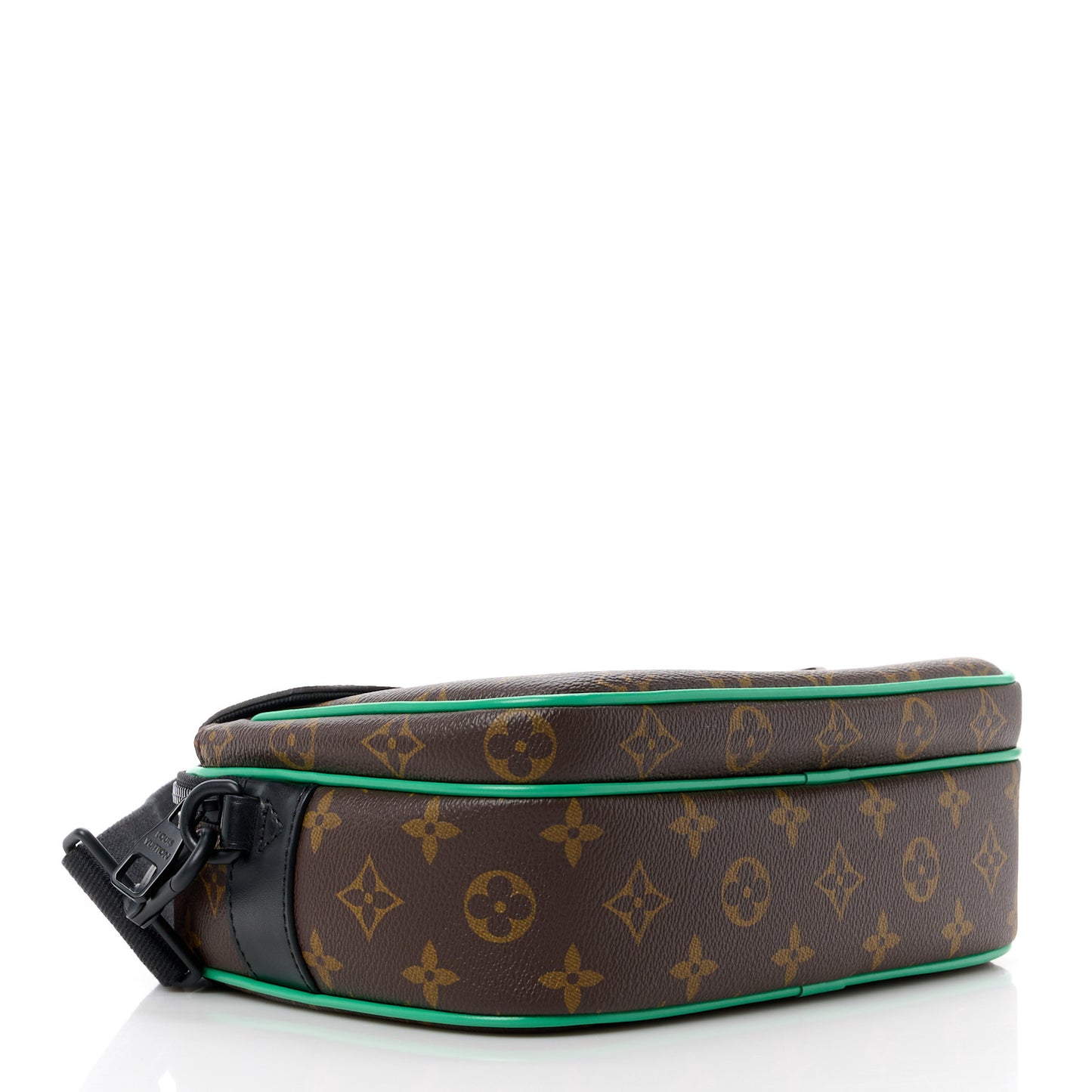 Monogram Macassar S Lock Messenger Minty Green
