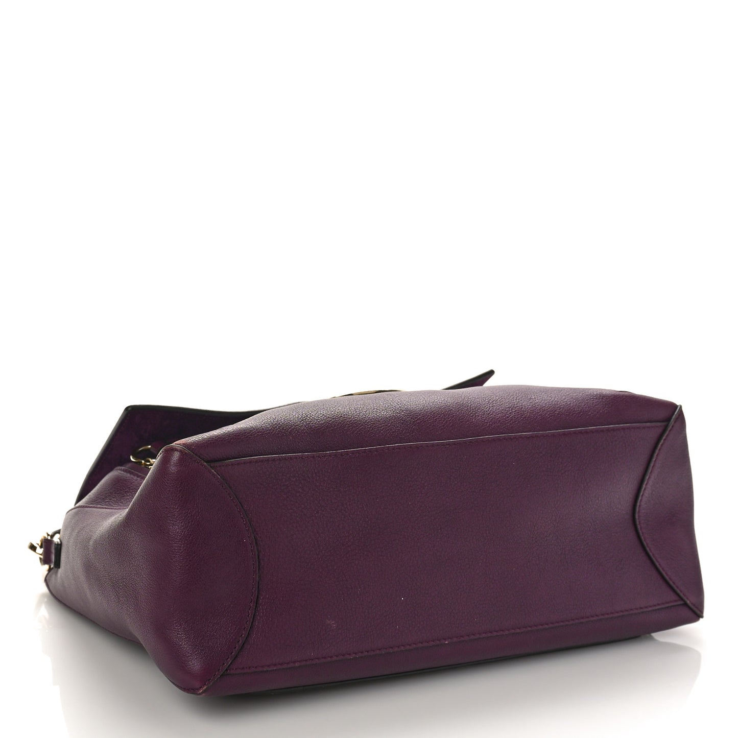 Calfskin Medium Faye Day Shoulder Bag Intense Violine