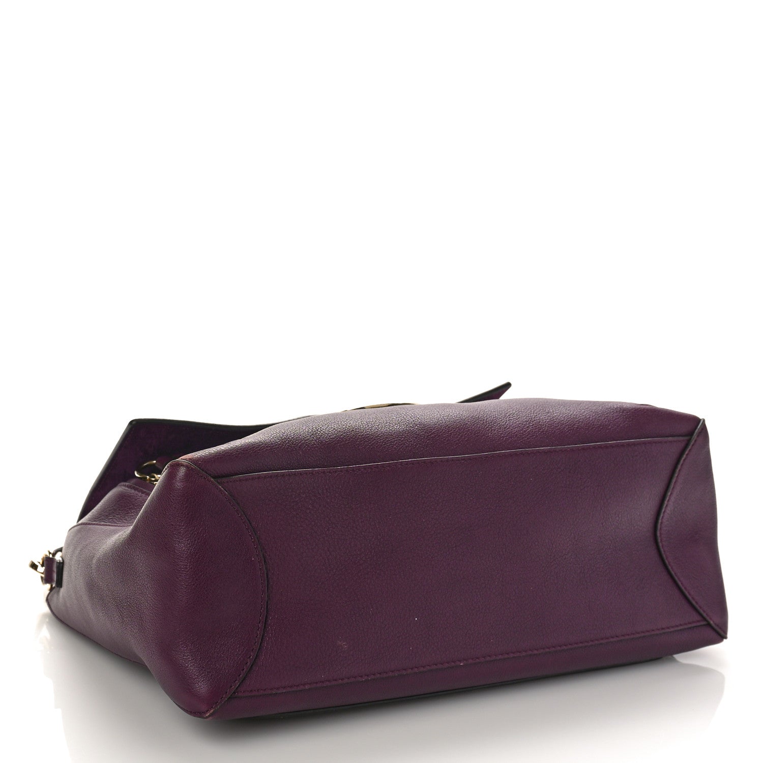 Chloe Calfskin Medium Faye Day Shoulder Bag Intense Violine 4 of 9