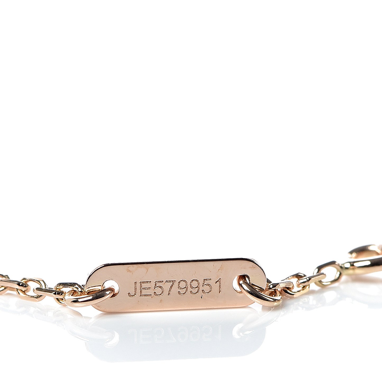 18K Rose Gold Carnelian Sweet Alhambra Bracelet